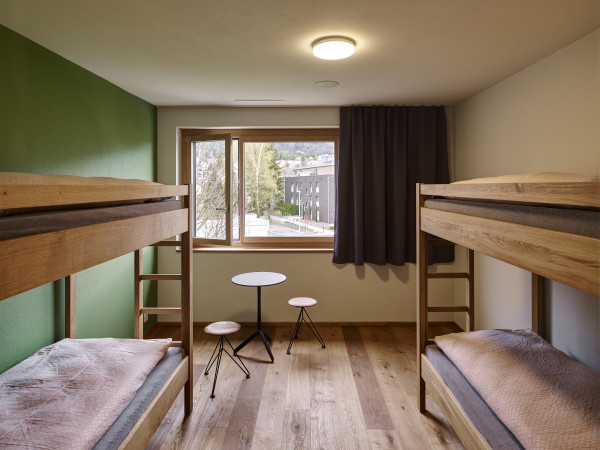 Jugendherberge Schaan Vaduz Zimmer 4 Bett Marc Lins 01